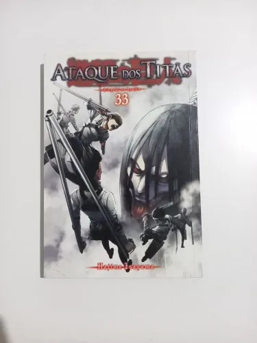 Mangá Ataque dos titãs vol. 33 (leia o anúncio)
