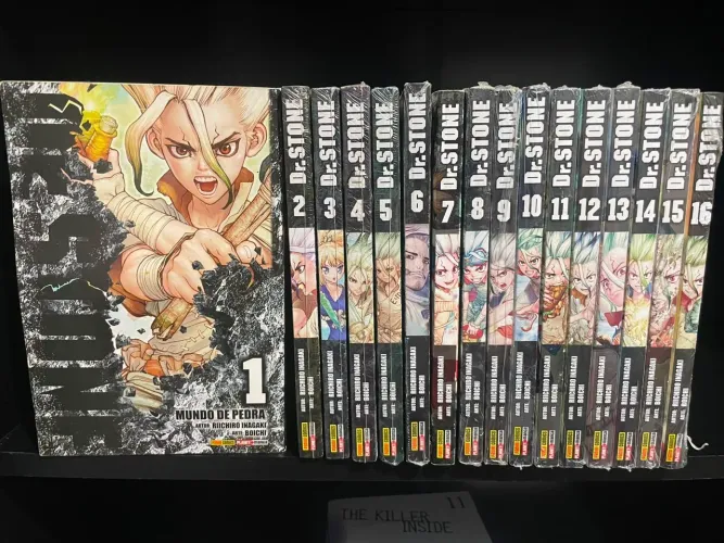 Coleção Mangá Dr. Stone ( Panini ) vol.1 ao 16