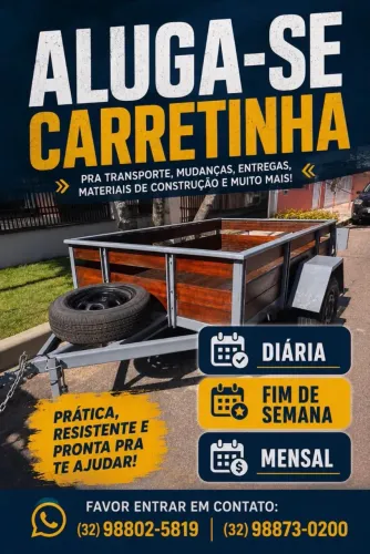 Aluguel de carretinha