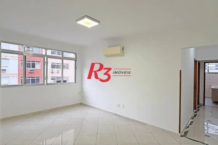 Apartamento com 3 dormitórios para alugar, 118 m² por R$ 3.800,02/mês - Aparecida - Santos