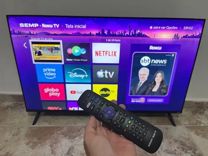 Smart TV Semp 43 RokuTV