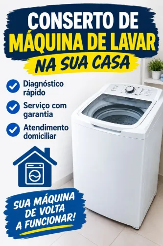 Conserto máquina de lavar 