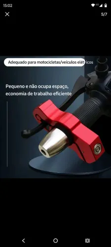 TRAVA DE MANETE PARA MOTO E BIKE ELÉTRICA. ENTREGAMOS EM VILA VELHA 