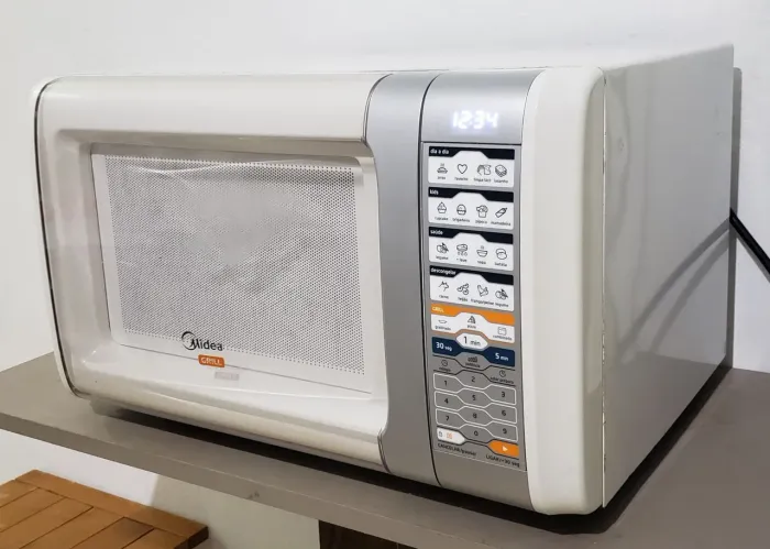Microondas Inox Midea Grill 30Litros