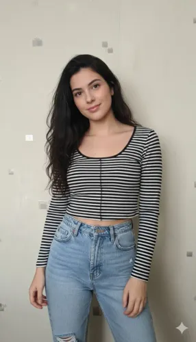 FOREVER21 CROPPED MALHA TAM M <br>ALTURA 75cm<br>Largura 57cm