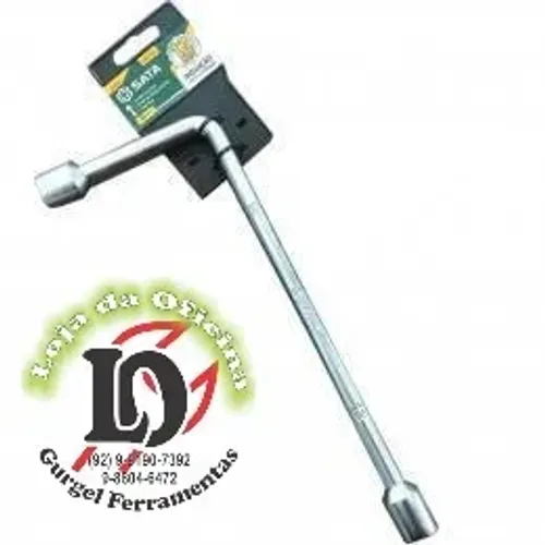 Chave L tipo Biela 13mm estriada - Sata -ST4751613