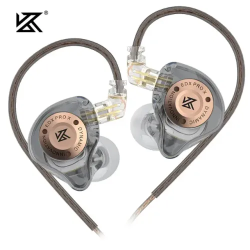Fone KZ EDX Pro X In-Ear Profissional Retorno Palco Alta Fidelidade