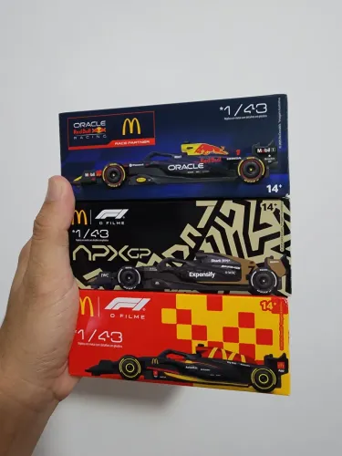 Miniaturas f1 mcdonalds
