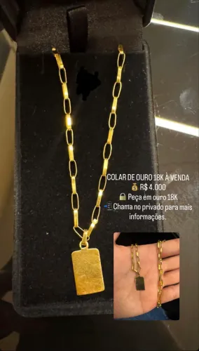 Corrente de ouro 18k
