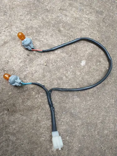 Par de seta e chicote Biz 125 2018 a 2024 - tudo original