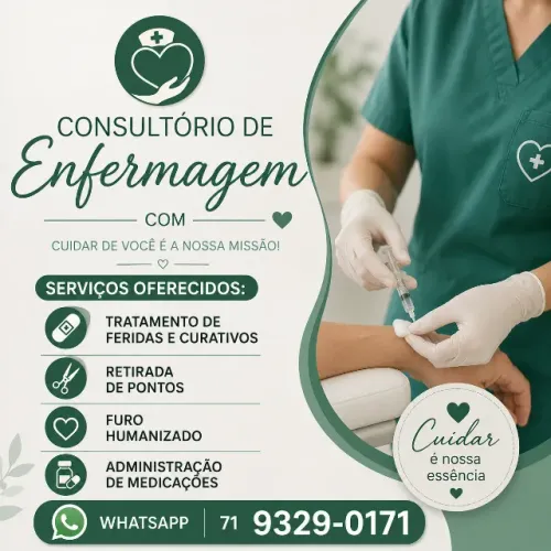 Tratamento de feridas e furo humanizado