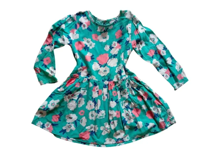 Vestido infantil floral