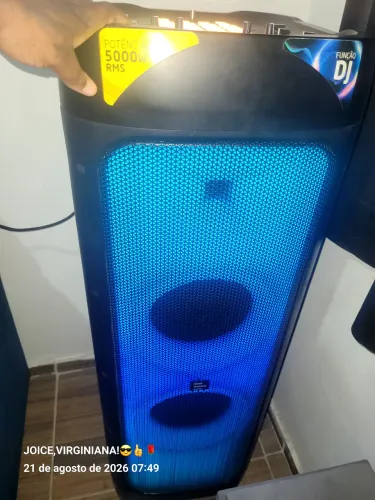 Som Torre pulse flamebox PS 512 DJ WS 5000W