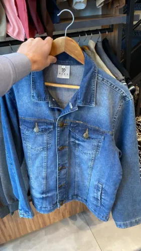 Jaqueta Jeans Masculina PITT Jeans Tam M - Nova