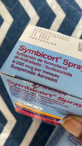 Symbicort 6/200. Lacrado