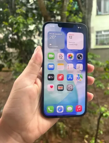 VENDO OU TROCO IPHONE 14 PLUS AZUL 128GB
