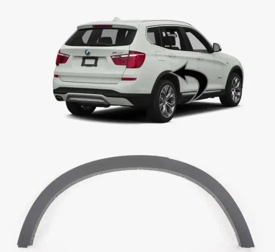 Alargador Pára-lama traseiro BMW X3 2012