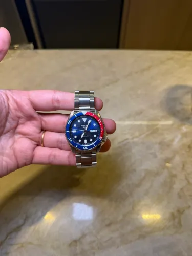 Relógio Seiko 5 Sports Pepsi NOVO