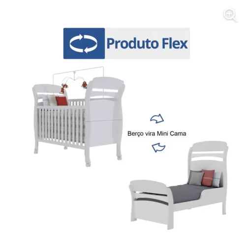 Berço cama americano
