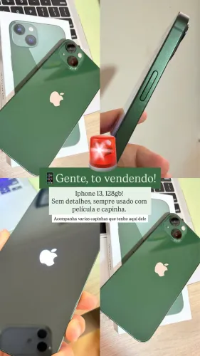 Iphone 13 128gb Impecável - SOMENTE VENDA-