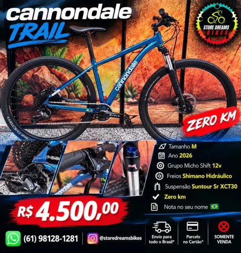 ?Cannondale Trail. ?Tamanho M.