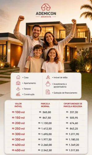 Planejamento Imobiliário - Parcelas a partir R$ 337,00