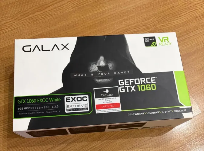 Placa de Vídeo NVIDIA GTX 1060
