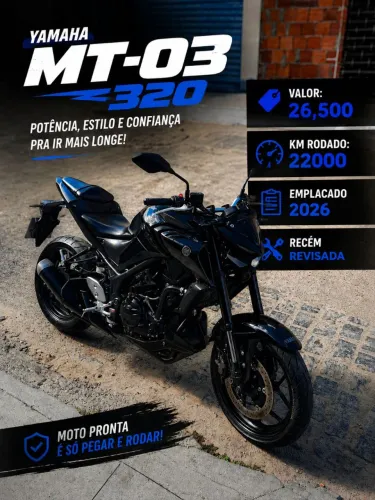 YAMAHA Mt03
