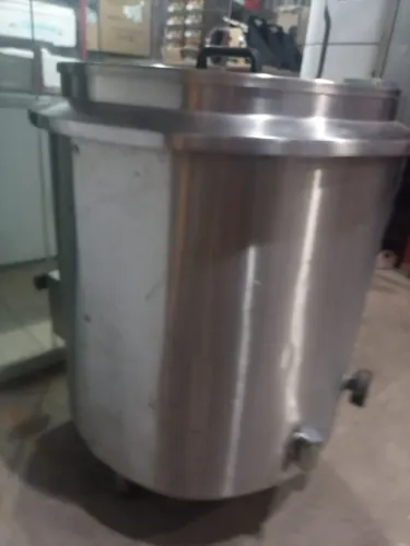Caldeirão industrial elétrico INOX 100 Litros autogerador de vapor .