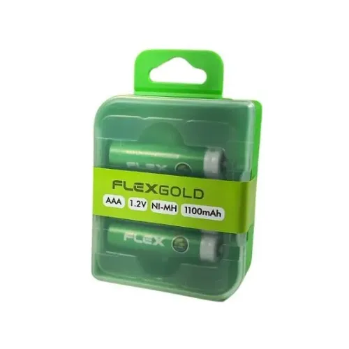 Pilha AAA Recarregável c/4 1100mAh FX-RAAA4 - Flex