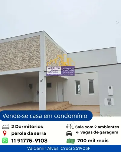 Vende-se casa em Condomínio Perola da Serra Ribeirão Pire