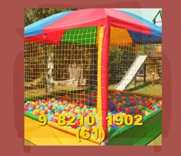 LOCAÇÃO DE BRINQUEDOS EM LAGO SUL E SETOR SUDOESTE? ZERO61 TEM PULA PULA E CAMA ELÁSTICA!