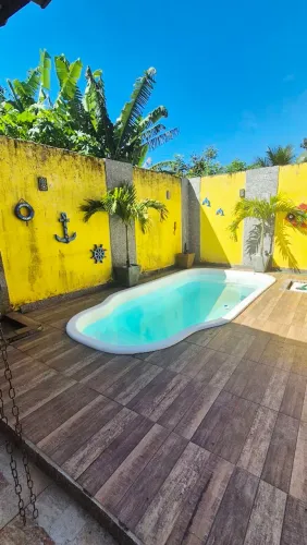 CASA PORTEIRA FECHADA COM PISCINA E ÁREA GOURMET ? COROA GRANDE - COSTA VERDE/RJ