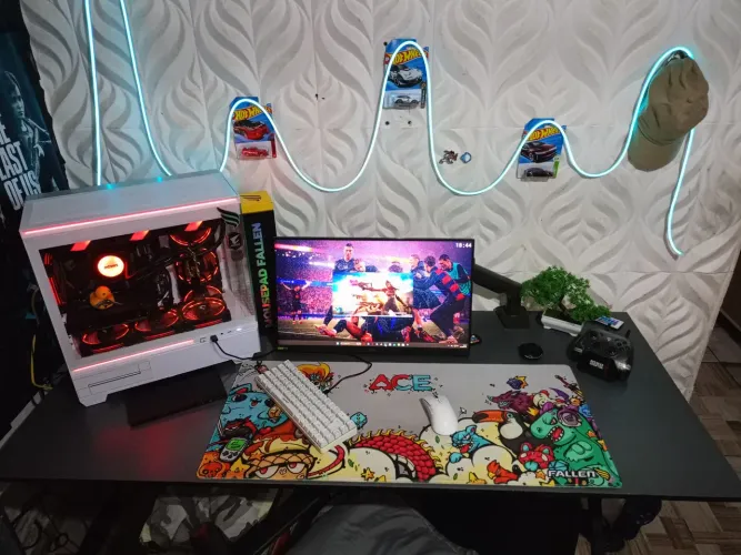 Pc gamer completo ( inclui periféricos e o monitor)