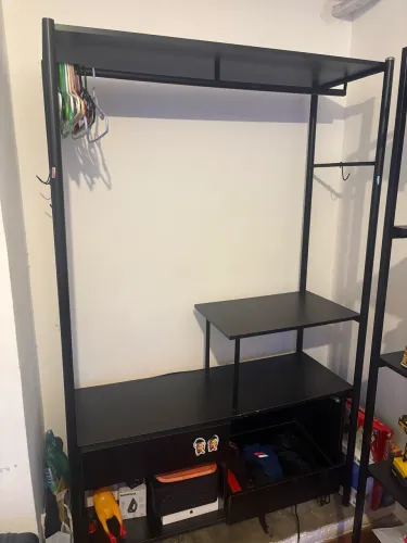 Guarda roupa arara para doação 120x49x187