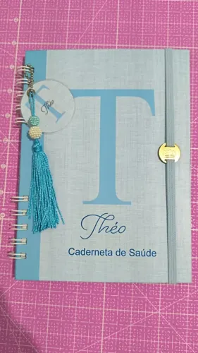 Caderneta de Vacinação Personalizada Bebê Nome