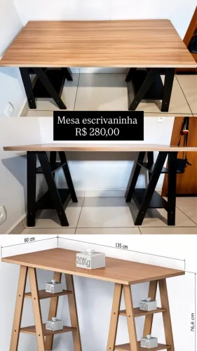 Escrivaninha/ penteadeira/ mesa de escritório 