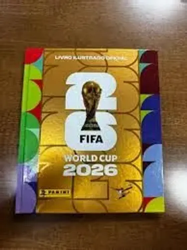 Álbum completo capa dourada / Copa do mundo 2026