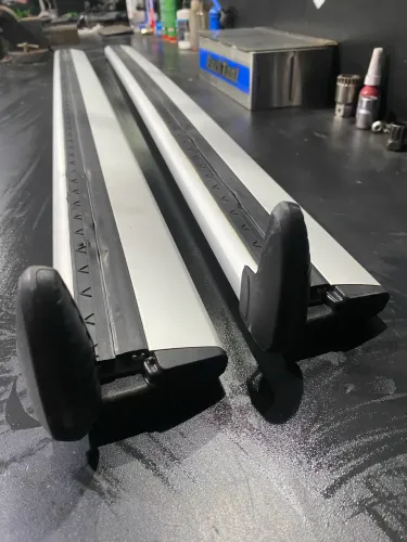 Barras De Teto Thule Wingbar Prata 7112 Evo 118 Cm