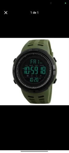 Relógio militar digital masculino