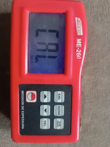 Medidor de espessura de chapas moledo ME-260