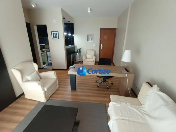 Apartamento com 1 dormitório para alugar, 45 m² por R$ 3.660,00 - Anhangabaú - Jundiaí/SP