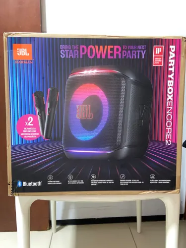 JBL ENCORE 2 (2 microfones - LACRADA - NF - GARANTIA)