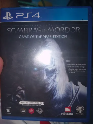 JOGO SOMBRA DE MORDOR PS4