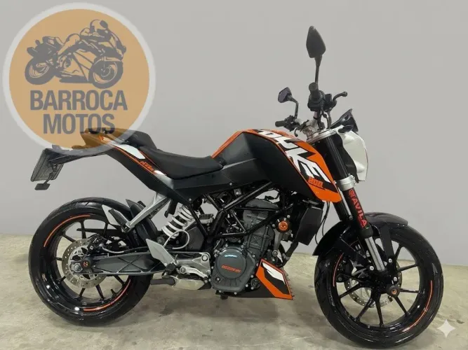 DUKE 200 * APENAS 7.600 KM *  LARANJA 2017/2017