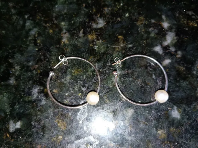 Brincos Argola com miçangas Feminino 