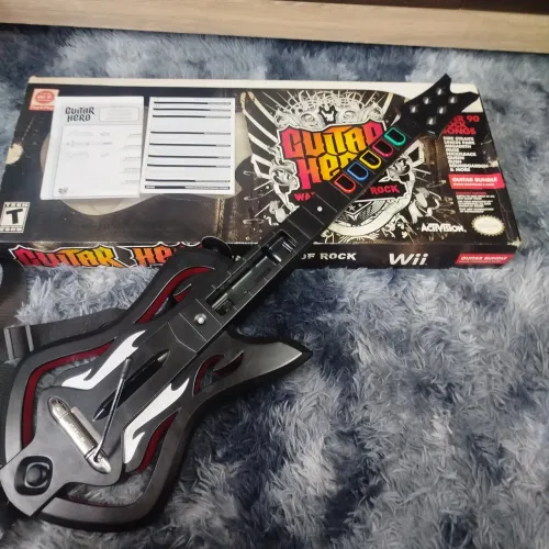 Guitarra Guitar Hero Warriors of Rock Wii