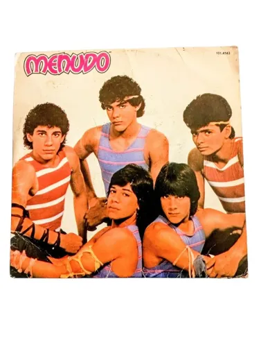 Compacto vinil Menudo 1984 If you're not here by mmy side/Gotta get on moviin