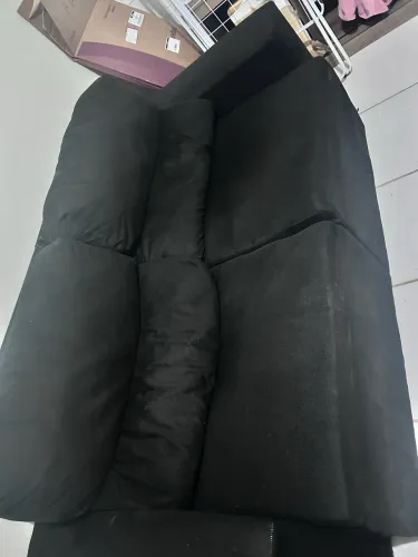 Sofá preto 