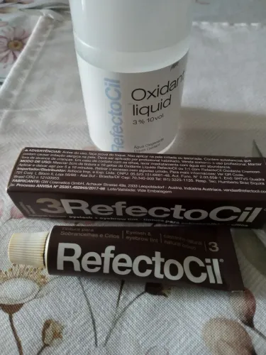 Kit de Tintura para sobrancelhas e Cílios Refectocil